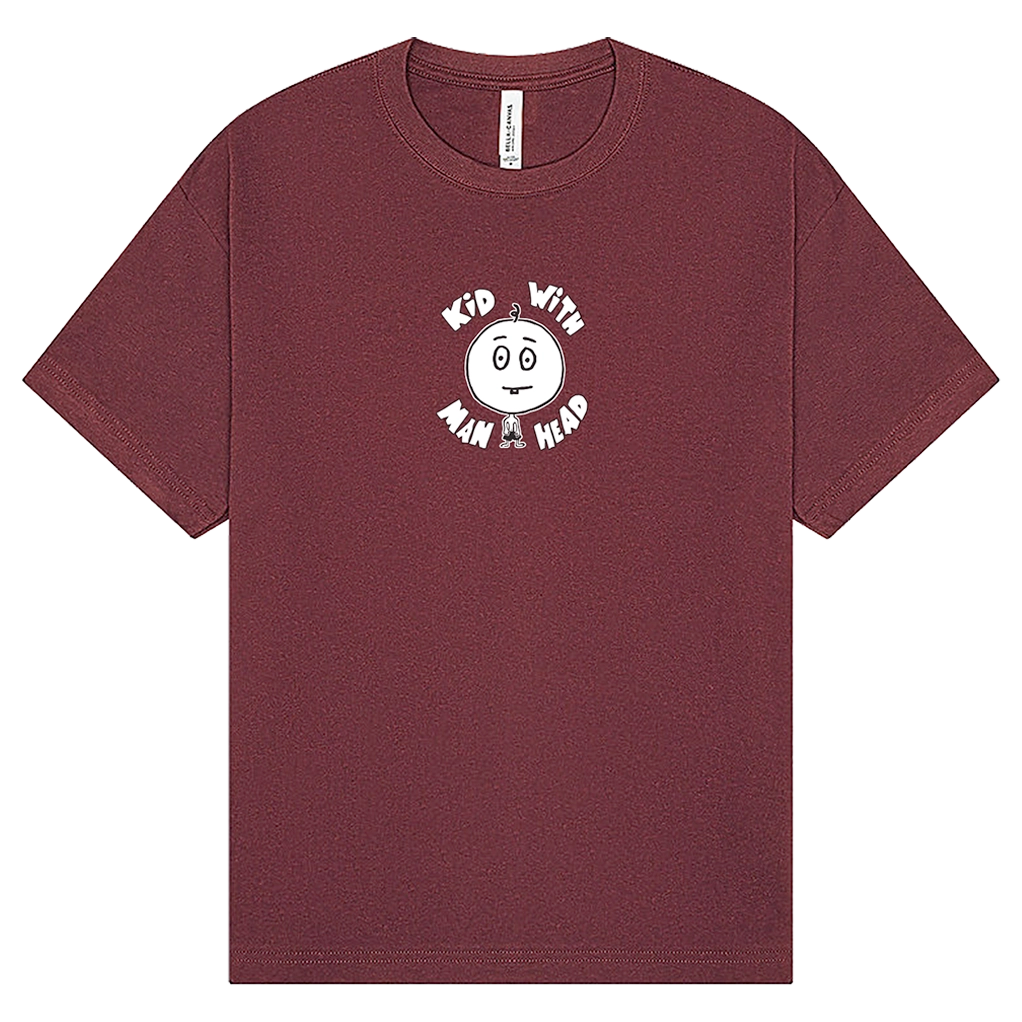 T-shirt 3 - Classic Logo - Maroon - 2XL