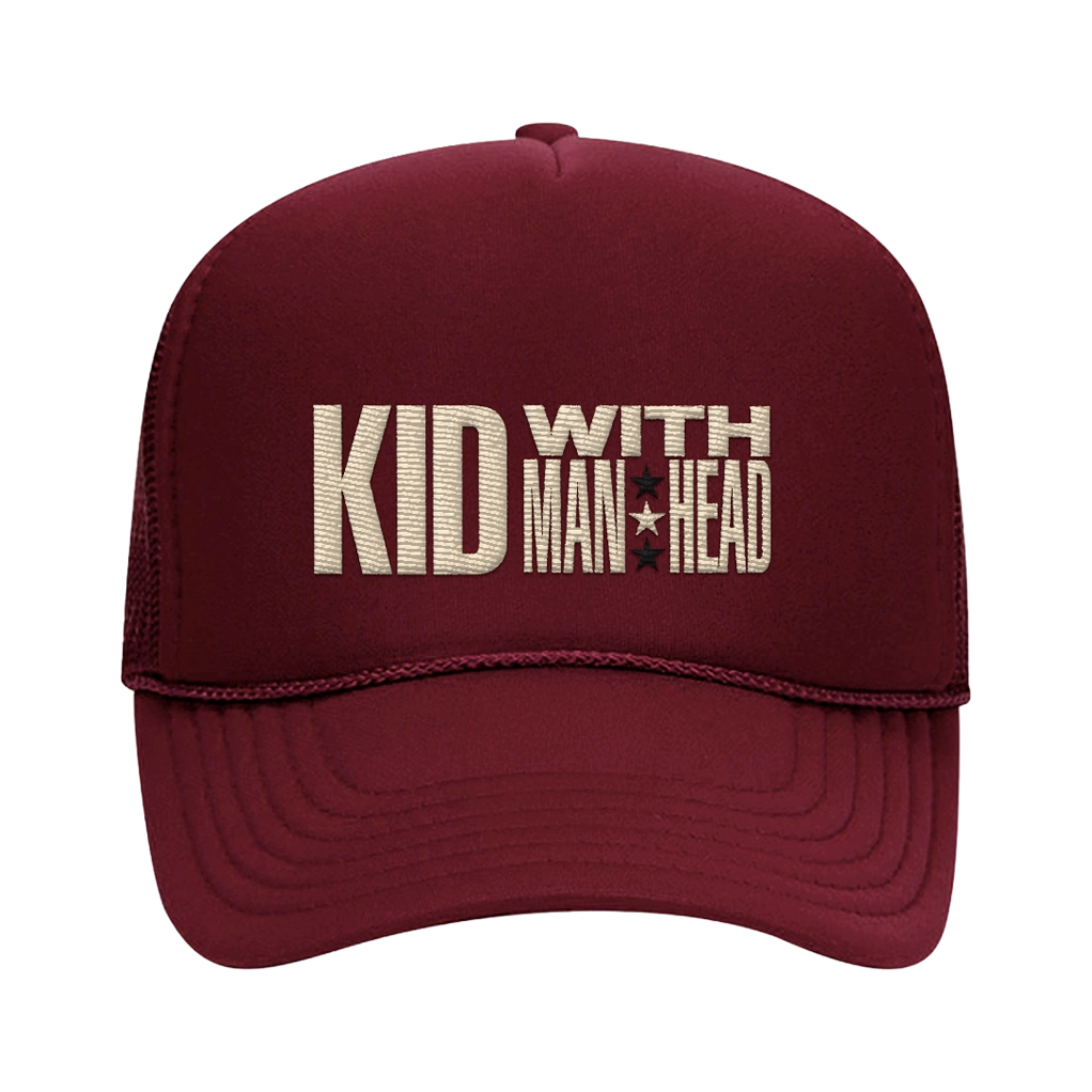 Hat - Trucker Hat KWMH Logo - Maroon